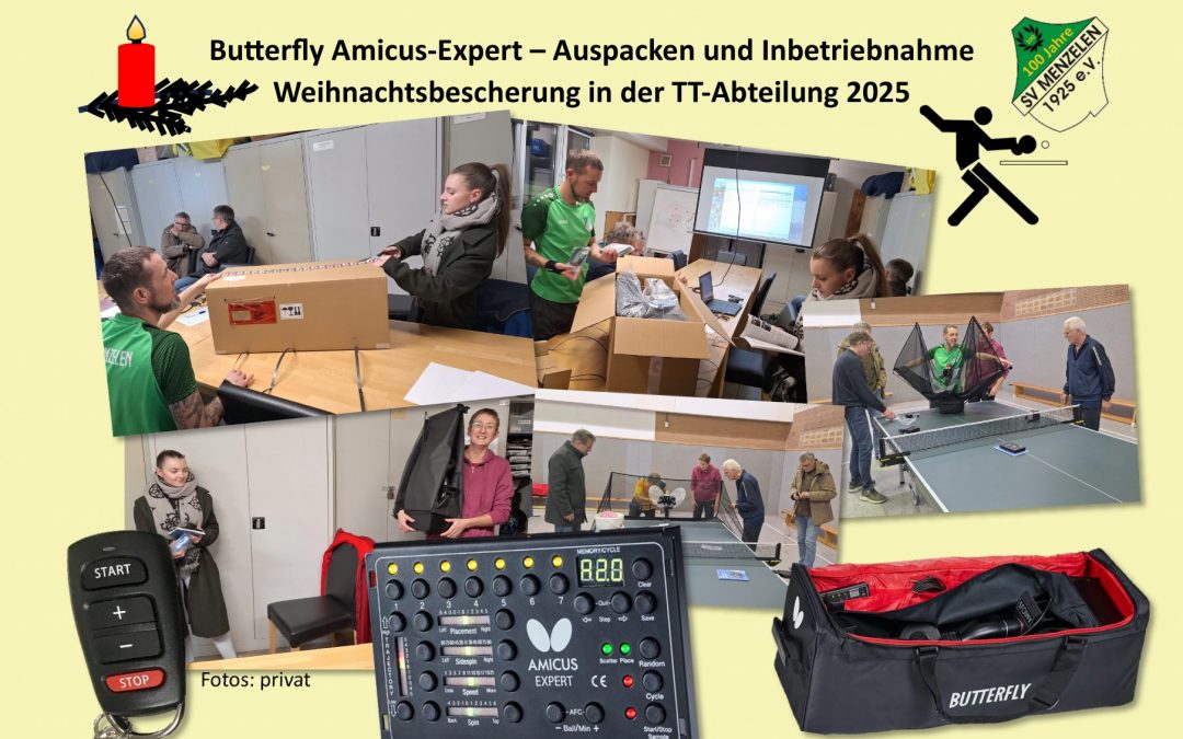 12/2025 Der Butterfly Amicus Experte wird in Betrieb genommen