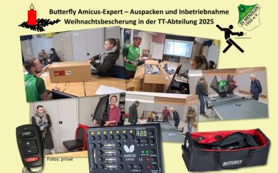 Der Butterfly Amicus Experte wird in Betrieb genommen