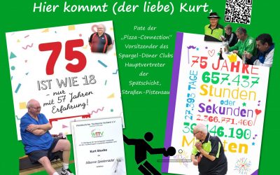 01/2026 Kurt wird 75 Jahre alt – Silberne Spielernadel