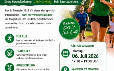 Sportabzeichen – Abend am 06.06.2026